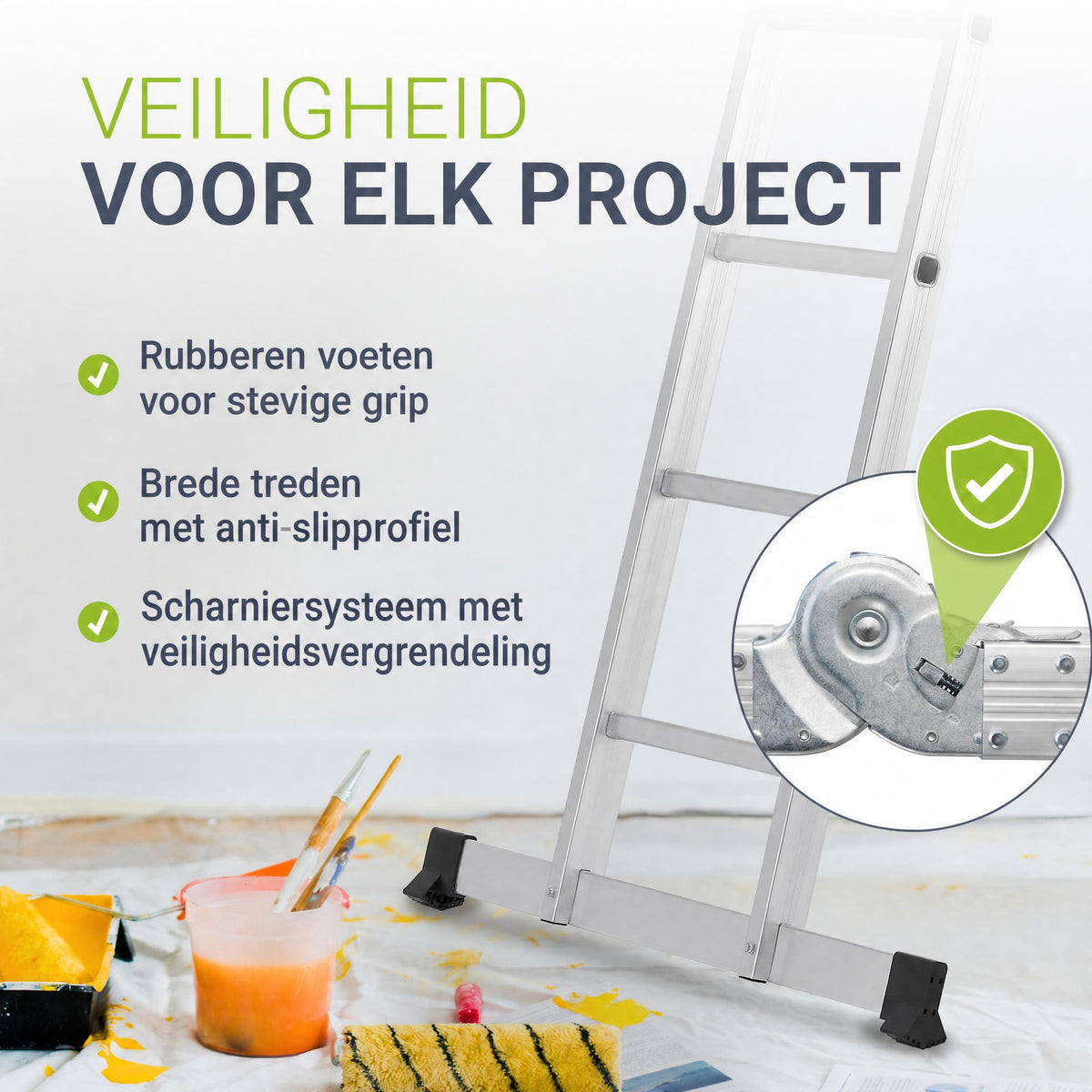 Aluminium vouwladder