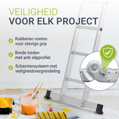 Aluminium vouwladder