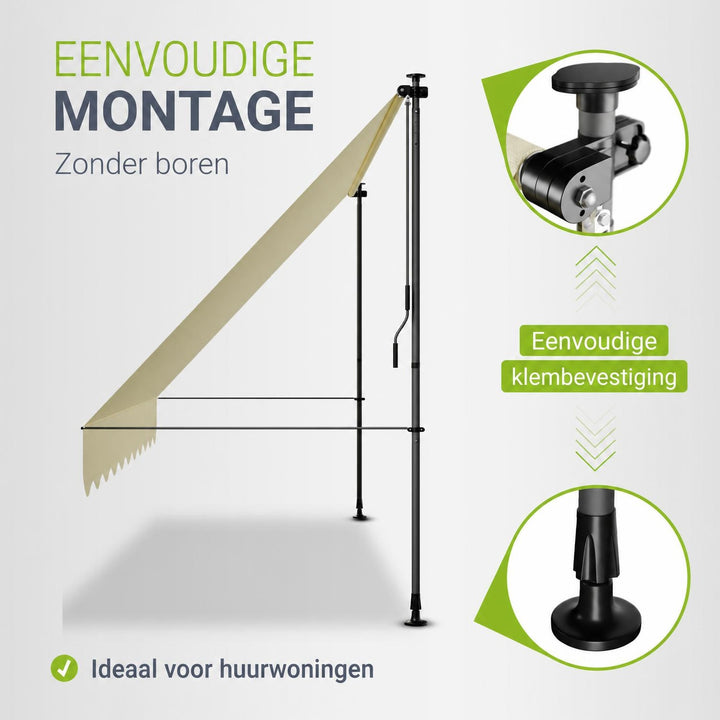 Klem luifel Kapstadt met handslinger