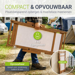 Opvouwbare ligstoel Tavira