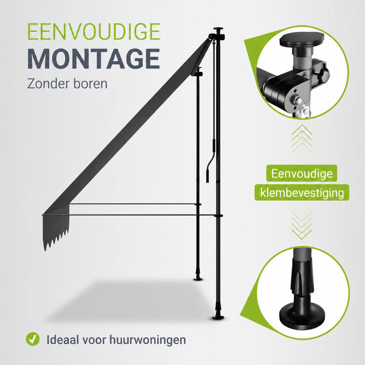 Klem luifel Kapstadt met handslinger