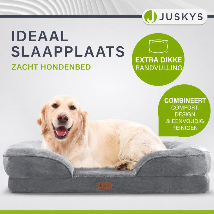 Hondenmand Sheena M 72x60 cm – met zijkussens, tot 22 kg