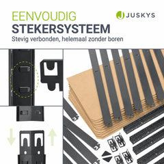Stellingkast Basic 180 x 90 x 40 cm
