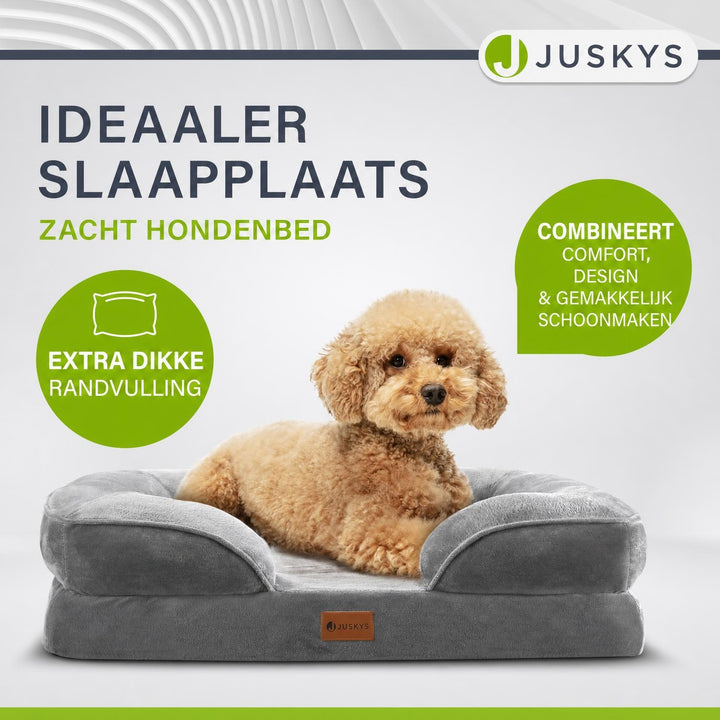Hondenmand Sheena M 72x60 cm – met zijkussens, tot 22 kg