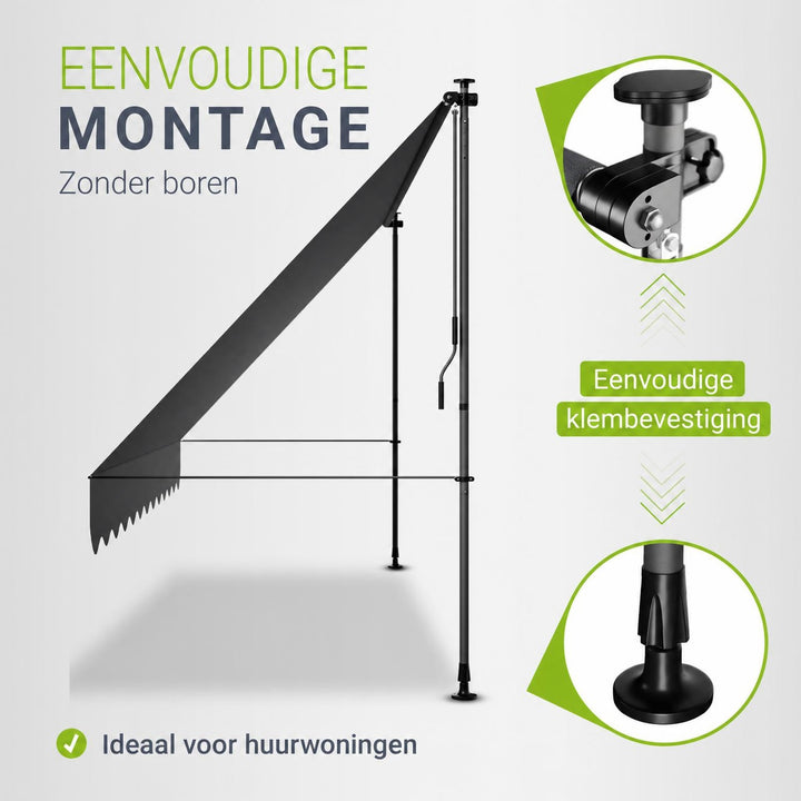 Klem luifel Kapstadt met handslinger