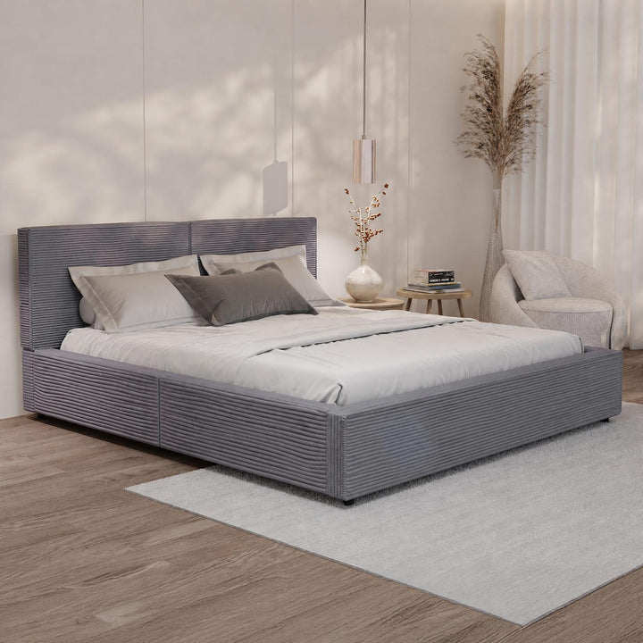 Gestoffeerd bed Salerno