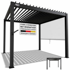 Pergola Tahiti met lamellendak
