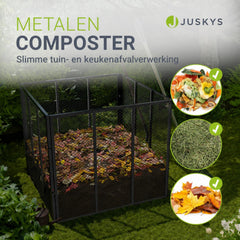 Metalen compostbak