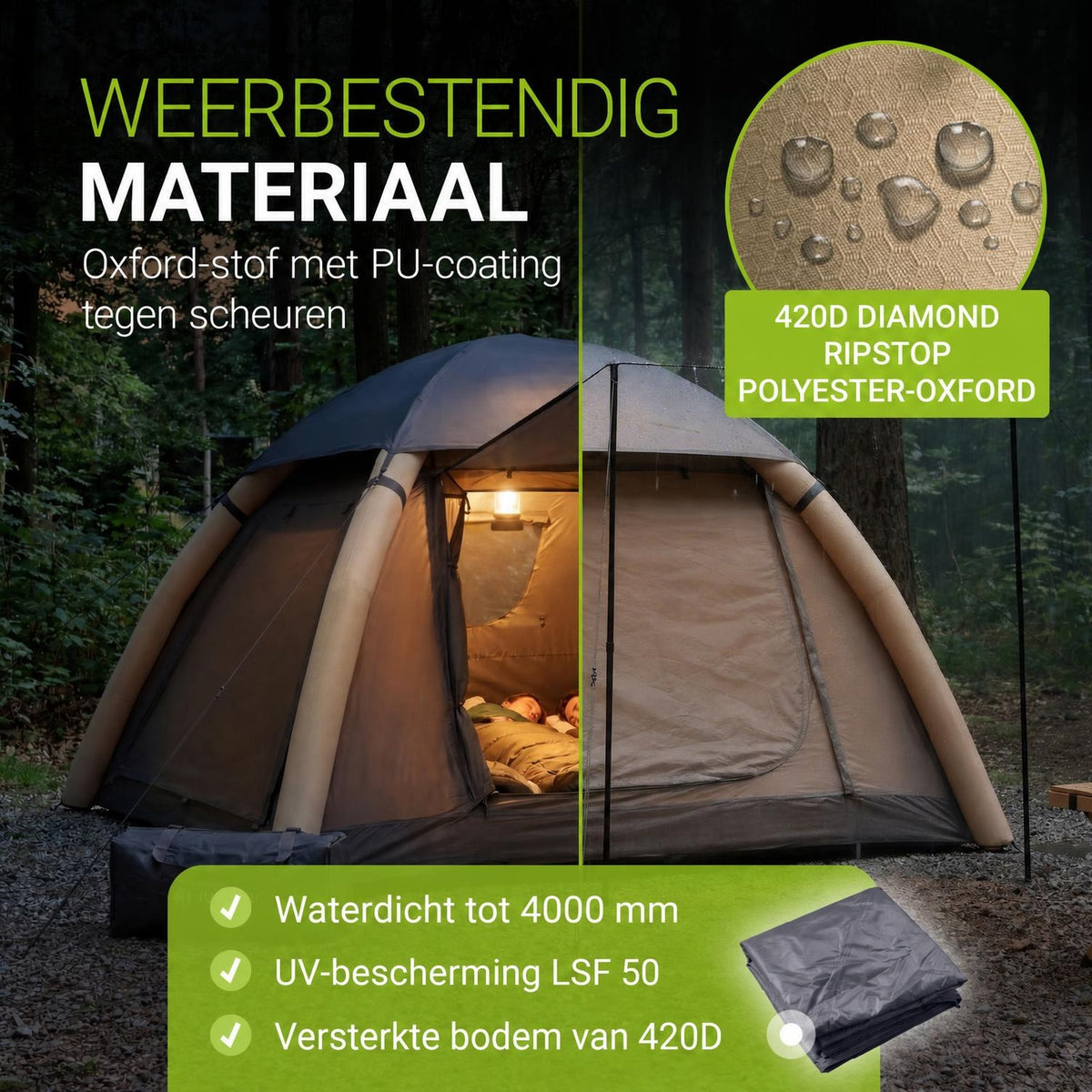 Opblaasbare tent EasyFlow