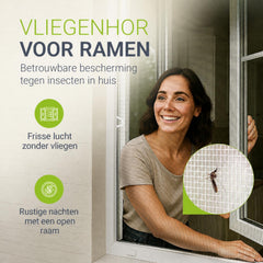 Raamhor met aluminium frame