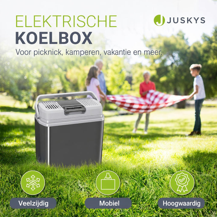 Elektrische koelbox Nordpol – 12V- en 230V-aansluiting