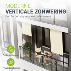 Verticaal zonnescherm Barbados