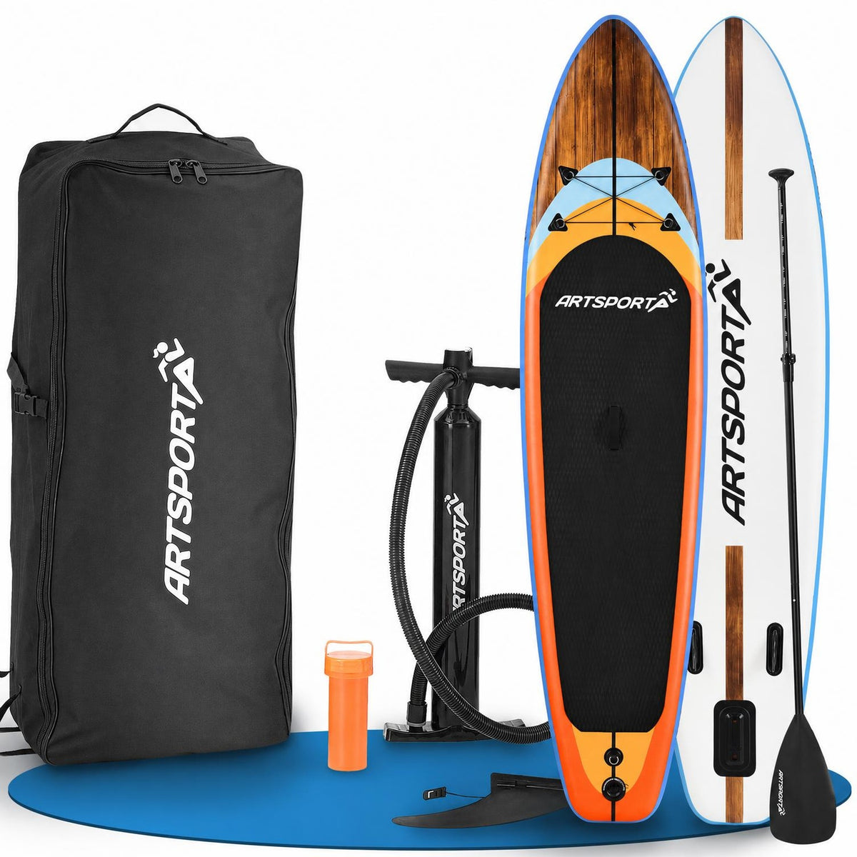 Supboard Beach Rocker – opblaasbaar, complete set met peddel