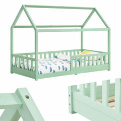 Kinderbed Marli 90x200 cm – huisbed met uitvalbeveiliging