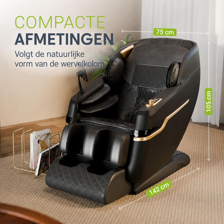Massagestoel Naxos – 5 programma's, warmte en bluetooth