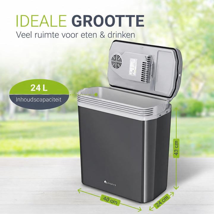 Elektrische koelbox Nordpol – 12V- en 230V-aansluiting