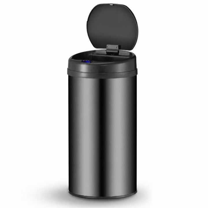 Ronde sensor prullenbak – automatisch deksel voor de keuken