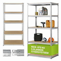 Stellingkast Basic 200 x 100 x 60 cm