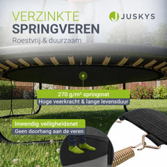Trampoline SkyBounce – met veiligheidsnet en EasyAccess-ladder