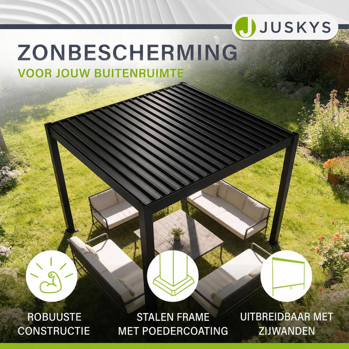 Pergola Tahiti met lamellendak