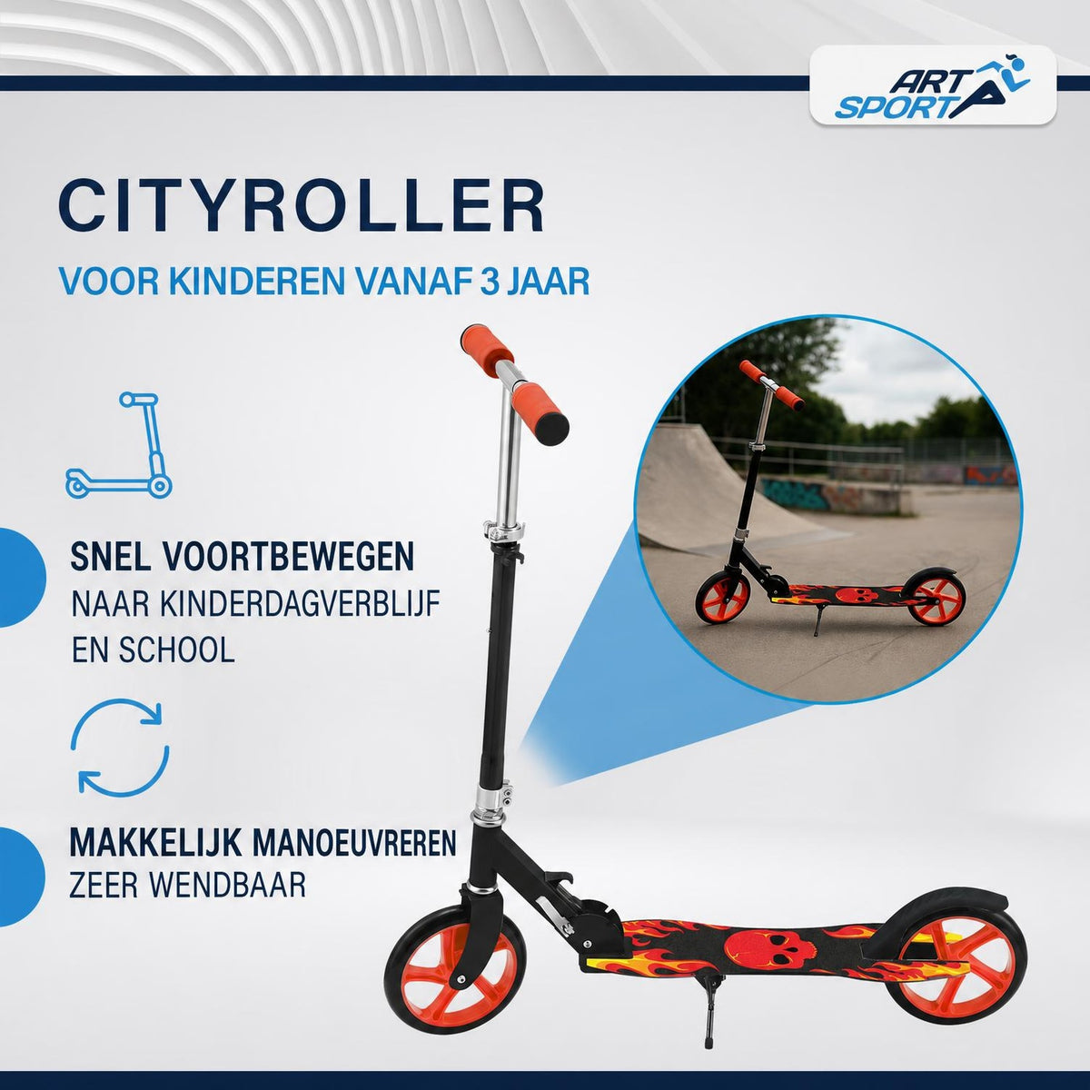 Kinderstep met big wheels – vanaf 3 jaar, diverse designs