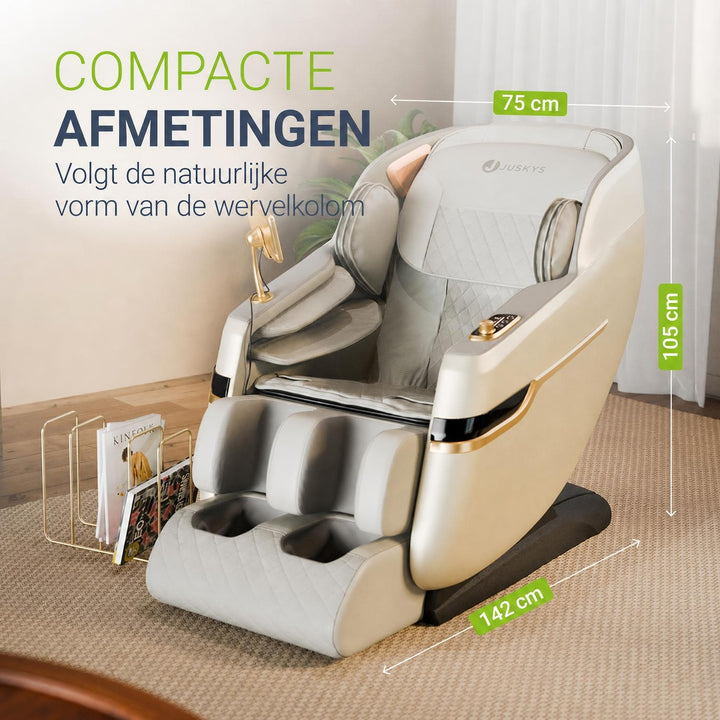 Massagestoel Naxos – 5 programma's, warmte en bluetooth