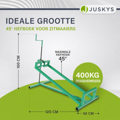 Zitmaaierlift tot 400 kg