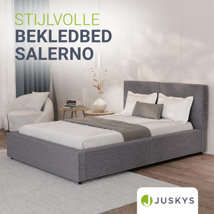 Gestoffeerd bed Salerno