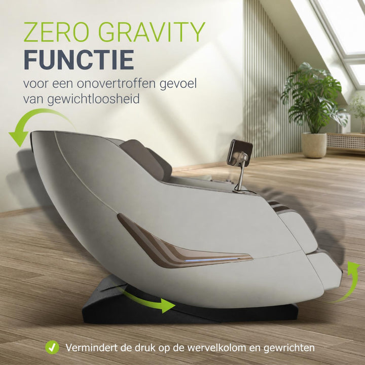 Massagestoel Paros – shiatsu, zero gravity en warmtefunctie