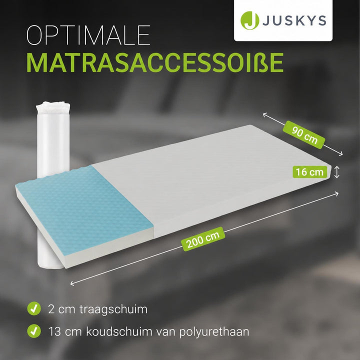 Koudschuim matras hardheidsgraad 3 – puntelastisch en luchtig