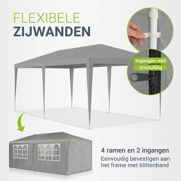 Partytent 3 x 6 m