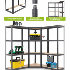 Stellingkast set van 3 Corner & Easy