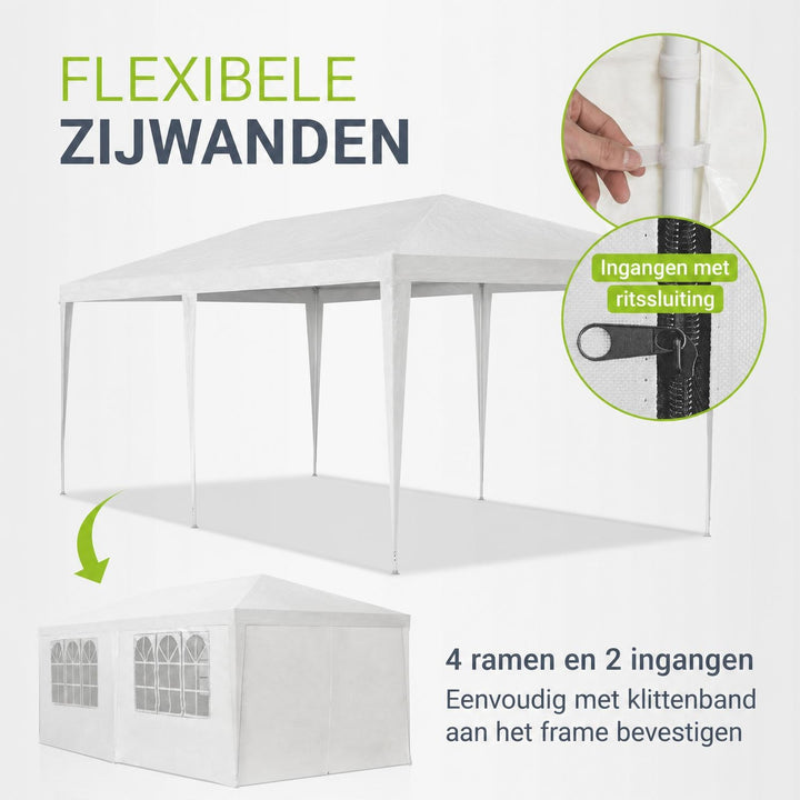 Partytent 3 x 6 m