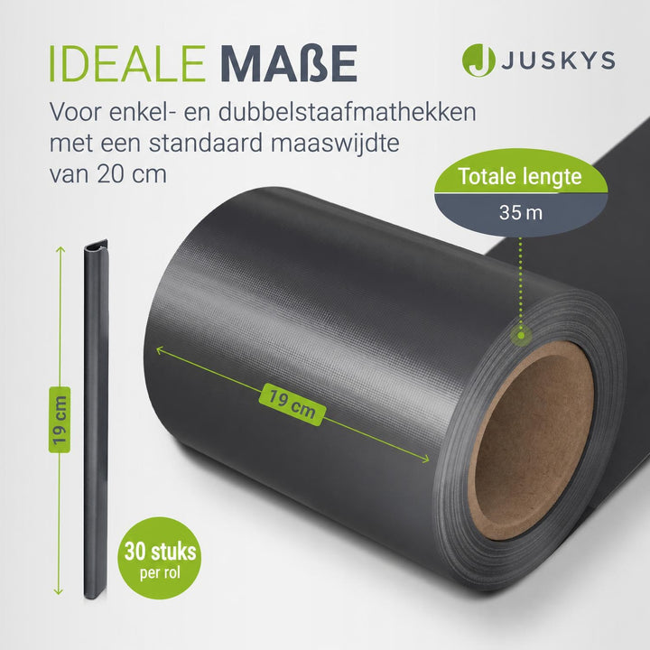Privacystroken van pvc