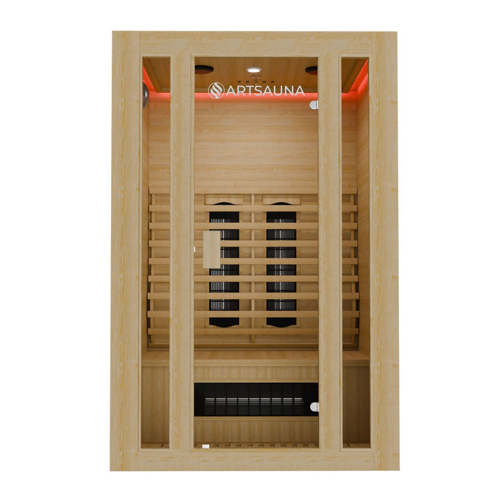 Infraroodcabine Nyborg S120K – 2 personen, keramische stralers