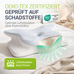 Orthopedisch nekkussen traagschuim – ergonomische nekondersteuning