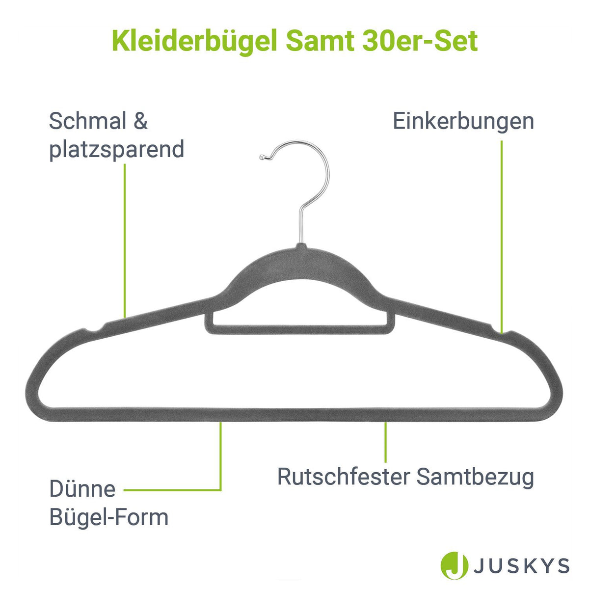 Kleerhanger - Fluwelen