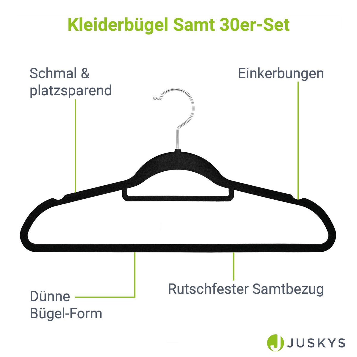 Kleerhanger - Fluwelen