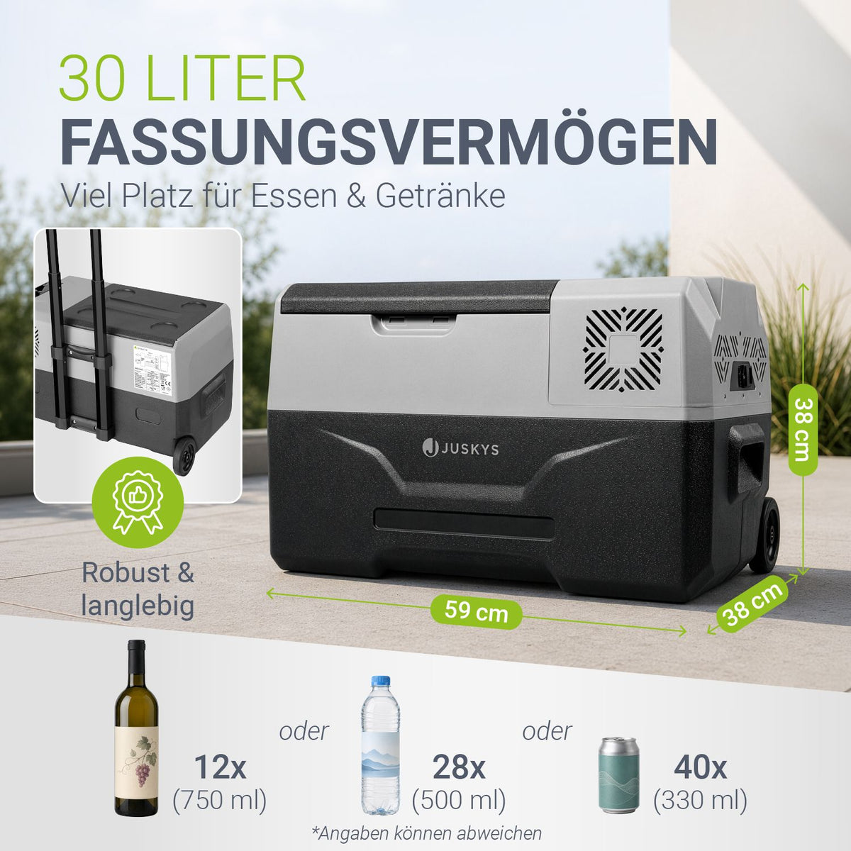 Compressorkoelbox Yukon 30l of 50l