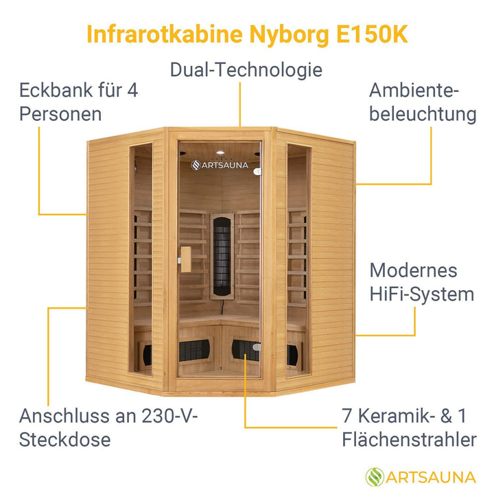 Infraroodcabine Nyborg E150K