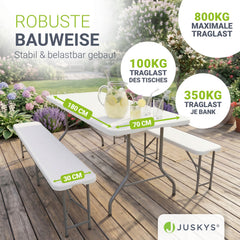 Biertentenset Bayreuth 180 cm