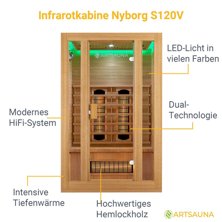 Infraroodcabine Nyborg S120V