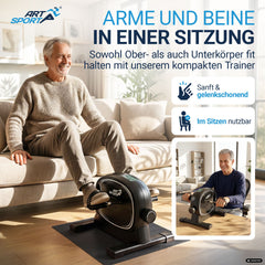 Pedaaltrainer Sportivo – arm- en beentrainer, compact en stil