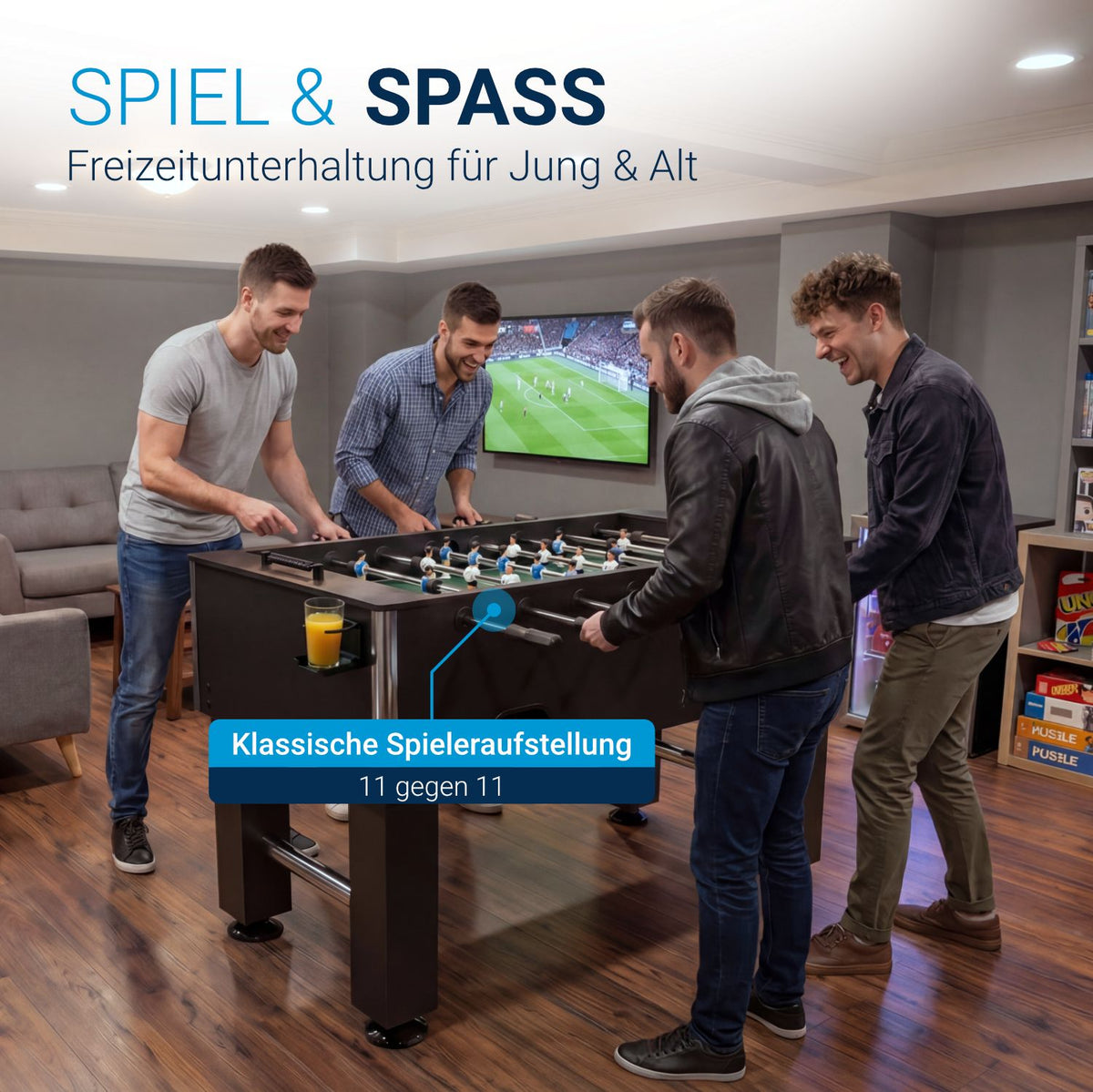 Tafelvoetbal tafel Wuzzler