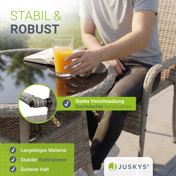 Polyrattan tuinstoelen Yoro