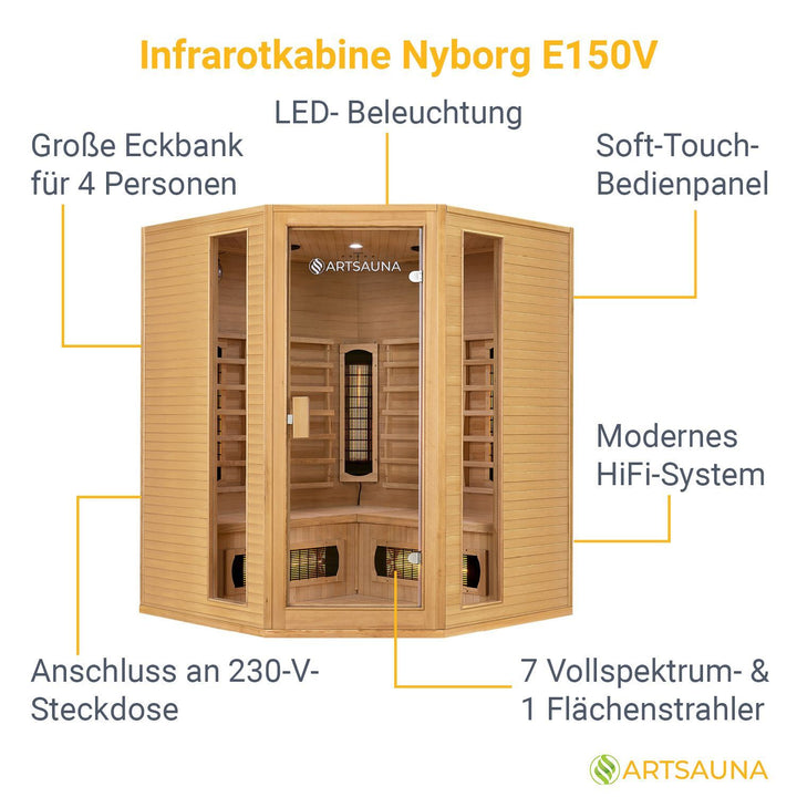 Infraroodcabine Nyborg E150V