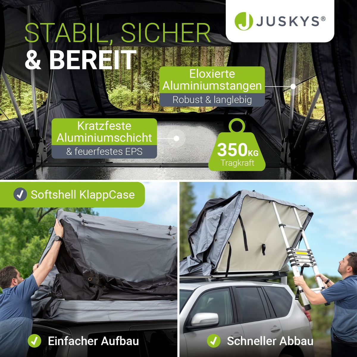 Daktent Lago für 2-3 mensen