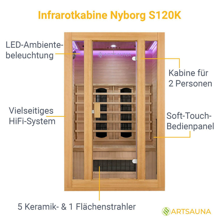 Infraroodcabine Nyborg S120K
