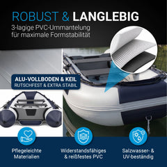Opblaasbare boot 3,20 m