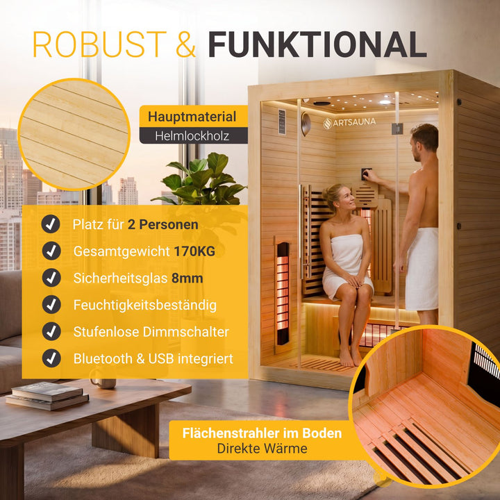 Infraroodcabine Aarhus 140